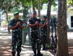 Apresiasi Danrem 081/DSJ Saat Kunjungan Kerja Di Makodim 0801/ Pacitan