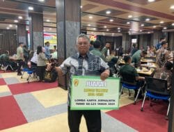 Joko Wiyono dari Nusantara Pos Sabet Juara 1 LKJ TMMD ke-123