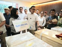 BPJS Ketenagakerjaan Serahkan Santunan Kematian kepada Keluarga PMI Musthakfirin