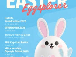 Keseruan Easter Eggsplorer di Hublife Taman Anggrek Residences