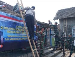 Peduli Masalah Sosial dan Kemanusiaan, TNI Renovasi Panti Asuhan Citra Diri di Pacitan