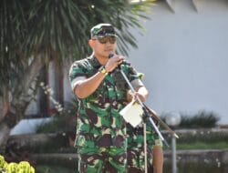 Dandim 0818 Letkol Inf Yuda Sancoyo Pimpin Apel Hijau dan Bersih-Bersih Sungai