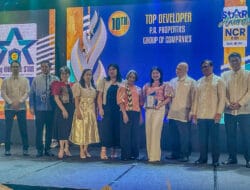 P.A. Properties named Pag-IBIG Fund Top 10 developer in NCR