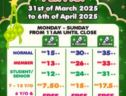 Hari Raya Pricing Update: Enjoy Singing with Friends & Family at Manekineko