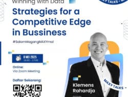 Data Jadi Senjata Baru Generasi Muda: MAXY Talk Kupas Tuntas Strategi Bisnis Modern Bersama Klemens Rahardja