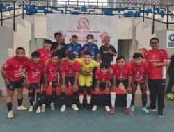 Tim GAWAT Unggul atas Tim Katar Pakojan di Babak Penyisihan Turnamen Futsal Kapolres Cup 2025