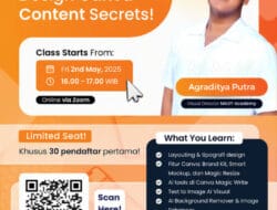 MAXY Academy Siapkan Kelas Desain Canva Berbasis AI untuk Umum, Gratis dan Online
