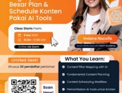 MAXY Academy Gelar Kelas Gratis: Bongkar Cara Brand Besar Atur Konten Pakai AI Tools