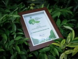 WSBP Terima Penghargaan pada The Best Corporate Emmision Reduction Transparency Awards 2025