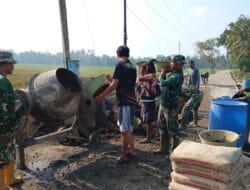 Alat Vital Saat Pengecoran Jalan Rabat Beton 