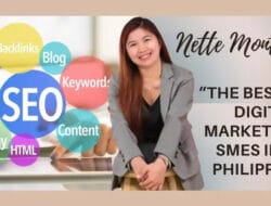 Nette Montenegro Recognized as the Best SEO & Digital Marketer for SMEs in the Philippines