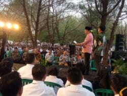 Bupati Jember Gus Fawait pada Resepsi Puncak Perjalanan 100 Hari Kerja Serahkan 1.847 SK PPPK