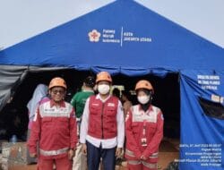 PMI Jakut Kerahkan Relawan di Lokasi Kebakaran Penjaringan
