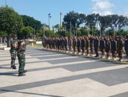 SATPOL PP JEMBER Gelar Pelatihan Untuk CPNS dan PPPK Baru di Alun-alun Jember