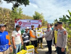 Polresta Cilacap Dukung Petani dan Warga Lewat Aksi Sosial Jelang Hari Bhayangkara