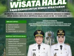Bupati Subandi Terbitkan SE Sertifikasi Halal untuk Mendukung Destinasi Wisata Halal di Sidoarjo
