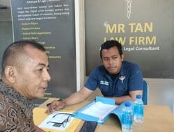 Sambangi Mr Tan Law Firm,  Ketua Dewan Pakar PWI Pusat  Sayid Konsultasi Dugaan Tindak Pidana