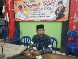 Ki Dalang Daryono Meriahkan Tasyakuran Bumi Desa Sugihan