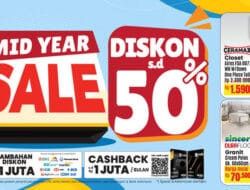 Mitra10 Luncurkan Mid Year Sale, Bahan Bangunan & Perlengkapan Rumah Super Hemat!
