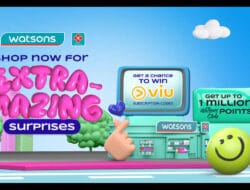 Watsons Kicks Off with EXTRA-mazing Surprises at SM Mall of Asia