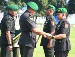 Mayor Amar Jabat Danyonif 511/DY, Danrem Untoro Tantang Tingkatkan Keberhasilan dan Prestasi Satuan