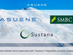 Asuene Acquires and Integrates “Sustana,” the GHG Emissions Management Platform from Sumitomo Mitsui Banking Corporation—Deepening Strategic Capital and Business Alliance with SMBC Group through Series C2 Round Investment