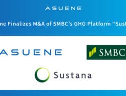 Asuene Completes M&A of SMBC’s GHG Accounting Platform “Sustana”; SMBC Begins Referral-Based Sales of “ASUENE” in Japan