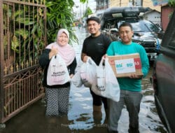 BSI Maslahat Salurkan Bantuan untuk Warga Terdampak Banjir di Tangerang