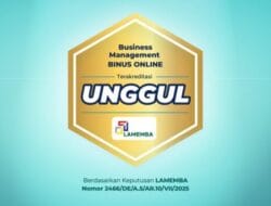 Business Management BINUS Online Terakreditasi Unggul: Komitmen Hadirkan Kuliah Online Berkualitas