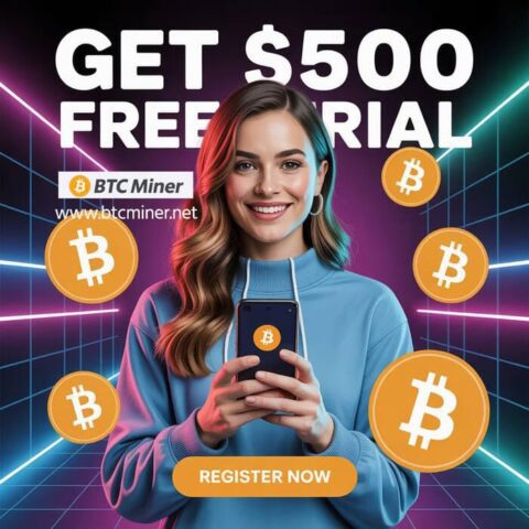 Making a fortune every day is no longer a dream. Bitcoin has soared to $121,800. BTC Miner cloud mining can help you easily achieve wealth freedom!