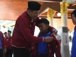 Bupati Subandi Berangkatkan Kontingen Kormi Sidoarjo Menuju Fornas VIII di NTB