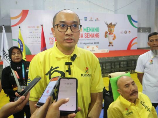 Founder & Chairman DKKI, Kancho Soengging Soerjasmoro Mengapresiasi Panitia Sukses Menggelar Kejuaraan DKKI di FORNAS VIII NTB