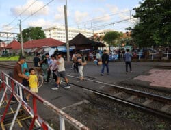 Perlintasan KA di Yogyakarta Ini Khusus Dilalui Pejalan Kaki, Pemotor Dilarang Melintas!
