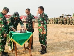 Jelang Pembukaan TMMD 125 di Bojonegoro, Satgas Laksanakan Gladi Kader
