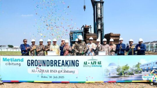 Yayasan Muslim BSD Mulai Pembangunan Sekolah Al-Azhar BSD@Cibitung