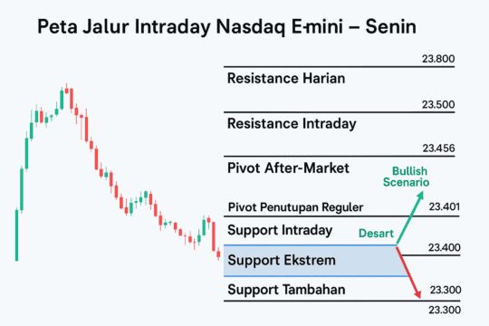 Nasdaq Futures Melemah Signifikan Pasca Rilis PCE