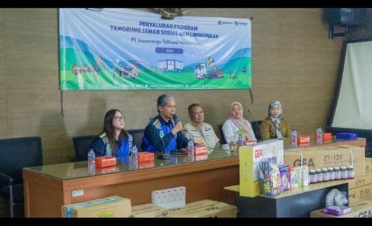 PT Jasamarga Tollroad Maintenance Adakan Program Bantuan Pencegahan Stunting di Karawang