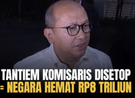 Dunia Usaha Apresiasi Langkah Rosan Roeslani Pangkas Tantiem Komisaris BUMN