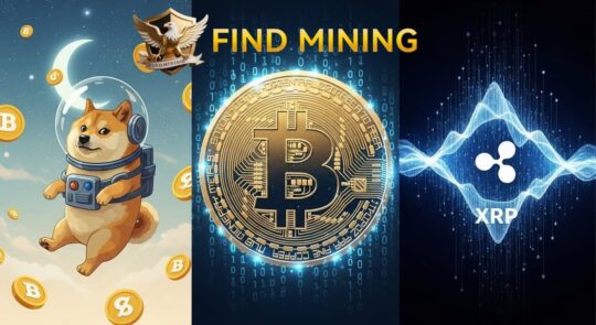 Find Mining Launches Mobile Cryptocurrency Mining app, Allowing BTC, XRP, and DOGE Holders to Mine with Zero Barriers to Entry