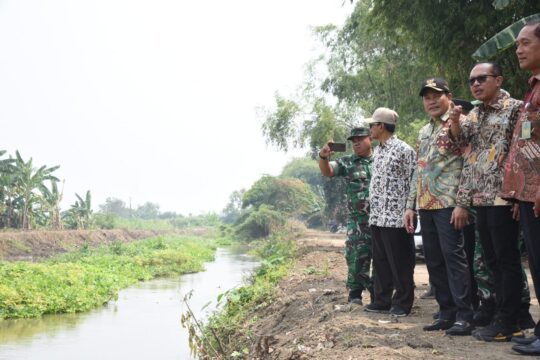 Bupati Subandi Genjot Normalisasi Sungai di Musim Kemarau