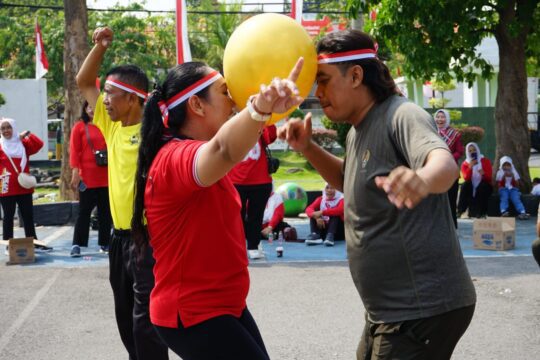 Tawa, Kebersamaan, dan Semangat Juang Warnai Peringatan Hari Kemerdekaan di Korem 081/DSJ