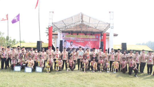 Bupati Subandi Pimpin Hari Pramuka ke-64 di Sidoarjo, Serukan Generasi Tangguh dan Melek Teknologi