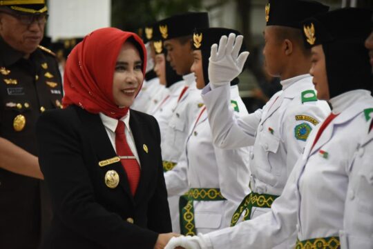 Wakil Bupati Kukuhkan 76 Anggota Pasikbraka : Jadilah Generasi Yang Menjaga Semangat Kemerdekaan