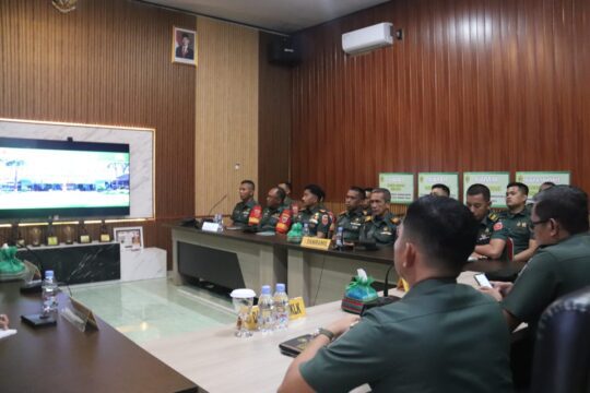 Tim Mabesad Dibawah Ketua Tim Kolonel Arm. Tejo Widhuro Apresiasi Program Teritorial Kodim 1412/Kolaka