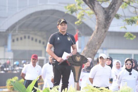 Bupati Sidoarjo Pimpin Apel Akbar 3.843 Pegawai Non-ASN yang Diangkat Jadi PPPK Paruh Waktu