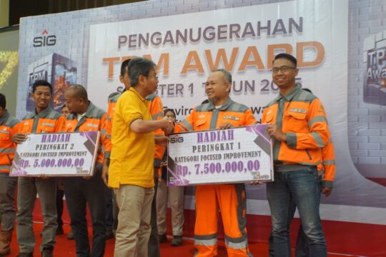 Tingkatkan Produktivitas, SIG Pabrik Tuban Gelar TPM Award