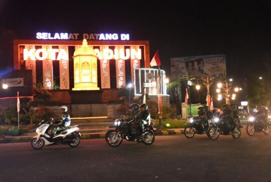 Danrem Pimpin Patroli Gabungan di Madiun: Cegah Aksi Anarkis