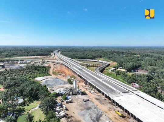 Interchange Ness Muara Jambi Hampir Rampung, Waktu Tempuh ke Kota Jambi Cepat