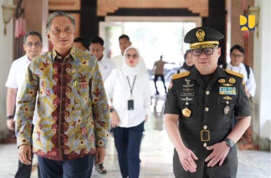 Turunkan ICOR di Bawah 6, Kementerian PU dan Kemenhan Perkuat Sinergi Membangun Infrastruktur