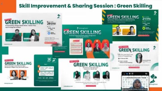LindungiHutan Sukses Gelar Green Skilling #21: Dorong Penerapan Green Mindset dalam Bisnis
